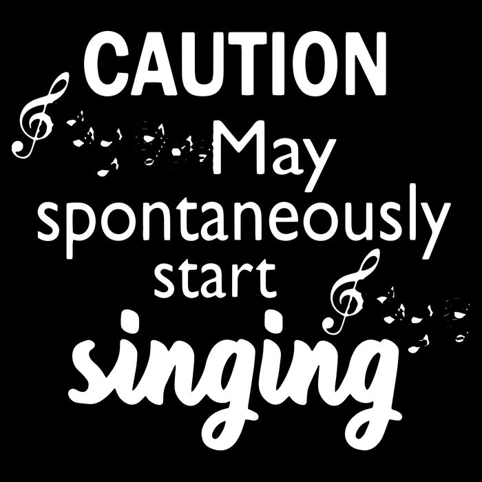 Singing Music Lover T Gift Caution May Start Singing City Backpack