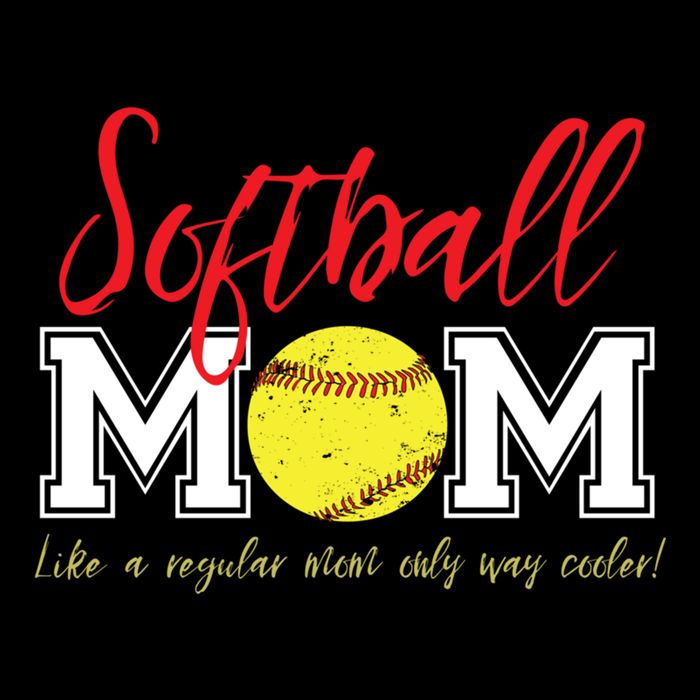 Softball Mom Like A Regular Mom Only Cooler Design Gift Cooling Performance Crew T-Shirt