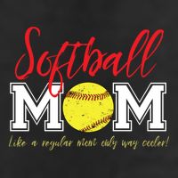 Softball Mom Like A Regular Mom Only Cooler Design Gift Golf Towel