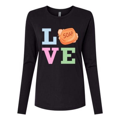 Soap Maker Love Soap Making Funny Gift Womens Cotton Relaxed Long Sleeve T-Shirt