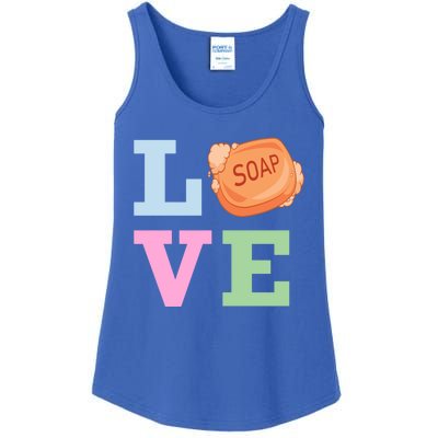 Soap Maker Love Soap Making Funny Gift Ladies Essential Tank