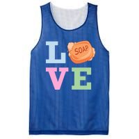 Soap Maker Love Soap Making Funny Gift Mesh Reversible Basketball Jersey Tank