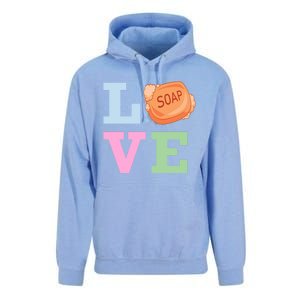 Soap Maker Love Soap Making Funny Gift Unisex Surf Hoodie