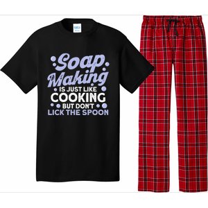 Soap Making Lovers Don't Lick The Spoon Soap Maker Gift Pajama Set