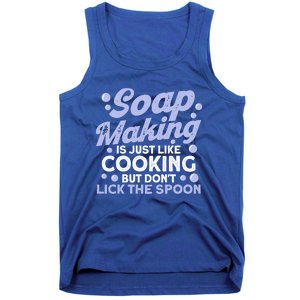 Soap Making Lovers Don't Lick The Spoon Soap Maker Gift Tank Top