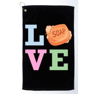 Soap Maker Love Soap Making Gift Platinum Collection Golf Towel