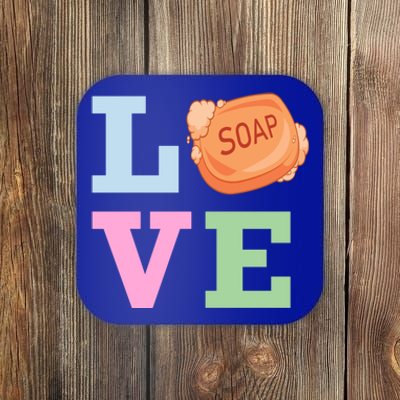 Soap Maker Love Soap Making Gift Coaster