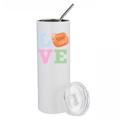 Soap Maker Love Soap Making Gift Stainless Steel Tumbler