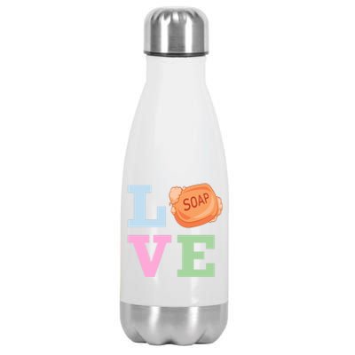 Soap Maker Love Soap Making Gift Stainless Steel Insulated Water Bottle