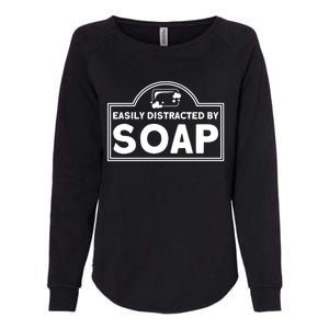 Soap Making Lovers Easily Distracted By Soap Maker Gift Womens California Wash Sweatshirt