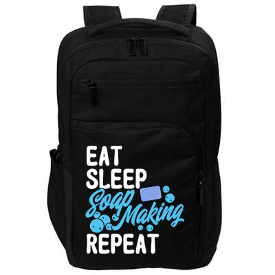 Soap Making Lovers Eat Sleep Soap Maker Cool Gift Impact Tech Backpack