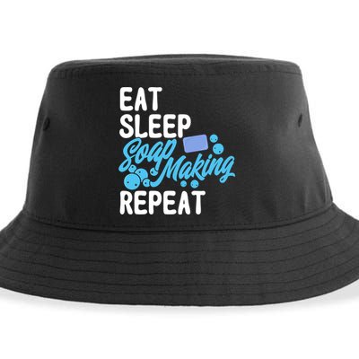 Soap Making Lovers Eat Sleep Soap Maker Cool Gift Sustainable Bucket Hat