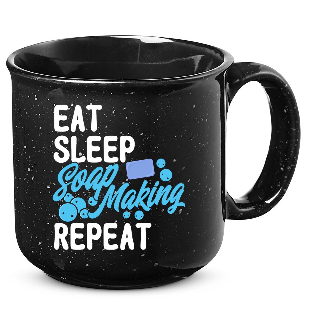 Soap Making Lovers Eat Sleep Soap Maker Cool Gift 15oz Campfire Ceramic Mug
