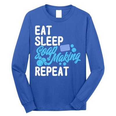Soap Making Lovers Eat Sleep Soap Maker Cool Gift Long Sleeve Shirt