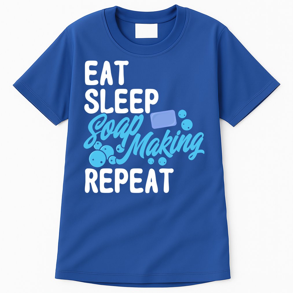 Soap Making Lovers Eat Sleep Soap Maker Cool Gift Tall T-Shirt