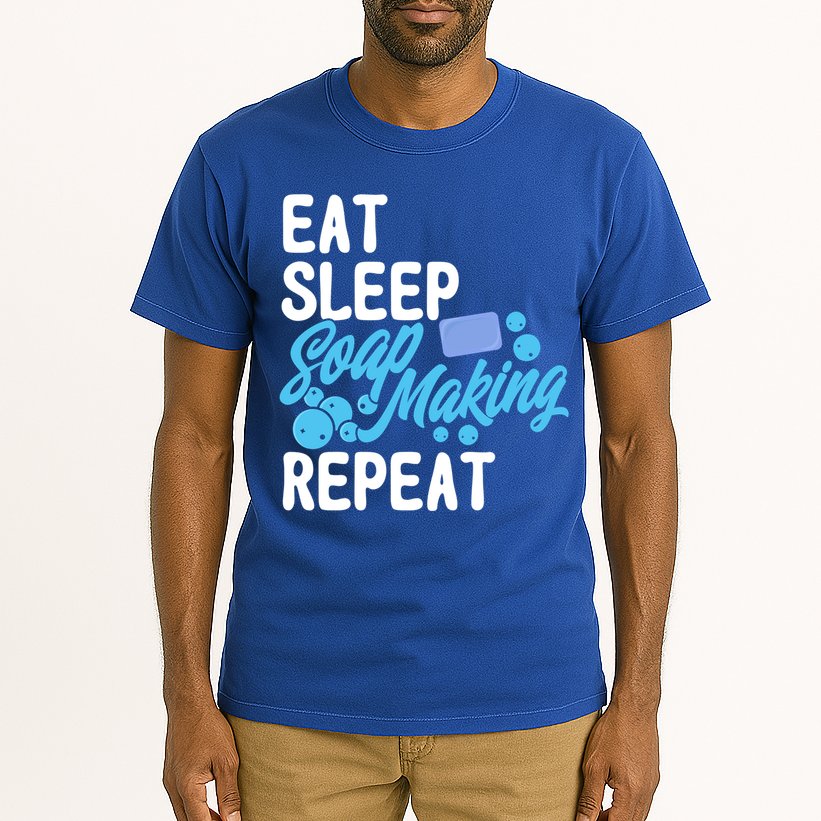 Soap Making Lovers Eat Sleep Soap Maker Cool Gift Tall T-Shirt