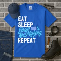 Soap Making Lovers Eat Sleep Soap Maker Cool Gift Tall T-Shirt
