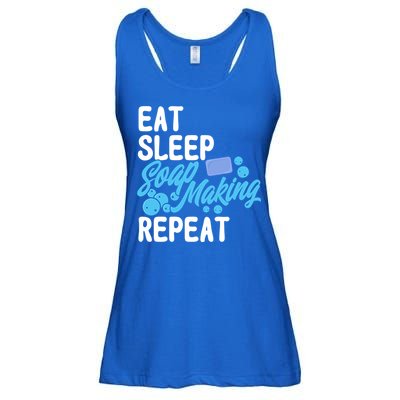 Soap Making Lovers Eat Sleep Soap Maker Cool Gift Ladies Essential Flowy Tank