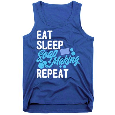 Soap Making Lovers Eat Sleep Soap Maker Cool Gift Tank Top