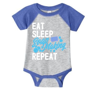 Soap Making Lovers Eat Sleep Soap Maker Cool Gift Infant Baby Jersey Bodysuit