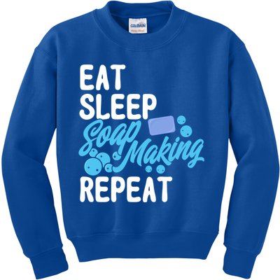 Soap Making Lovers Eat Sleep Soap Maker Cool Gift Kids Sweatshirt
