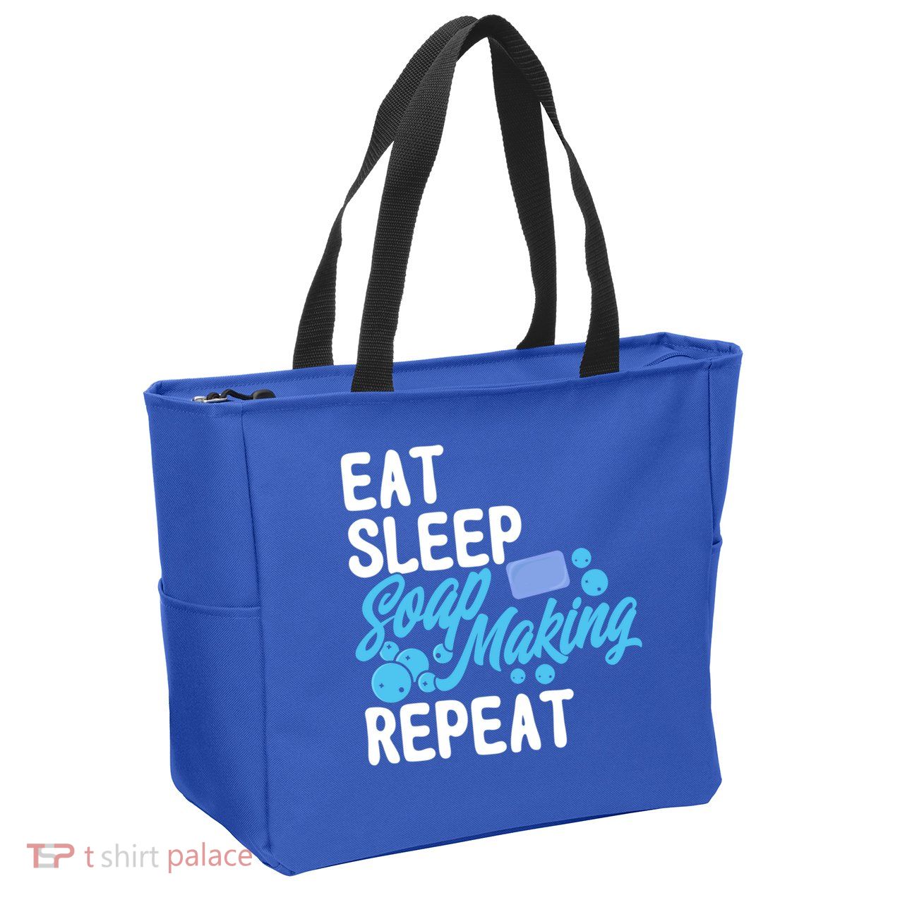 Soap Making Lovers Eat Sleep Soap Maker Cool Gift Zip Tote Bag