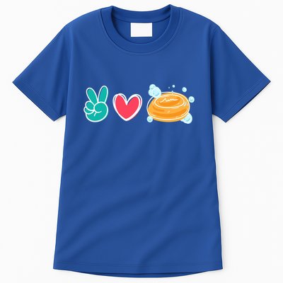 Soap Making Love I Soap Maker Lye Hygiene Great Gift Tall T-Shirt