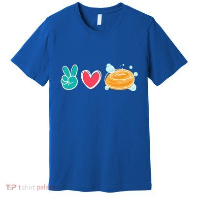 Soap Making Love I Soap Maker Lye Hygiene Great Gift Premium T-Shirt
