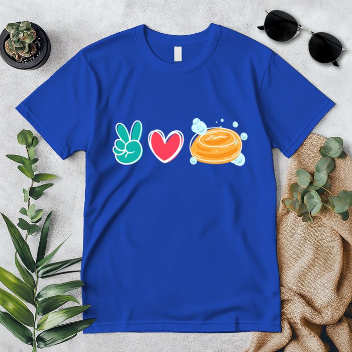 Soap Making Love I Soap Maker Lye Hygiene Great Gift Premium T-Shirt