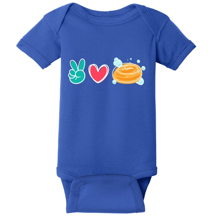 Soap Making Love I Soap Maker Lye Hygiene Great Gift Baby Bodysuit