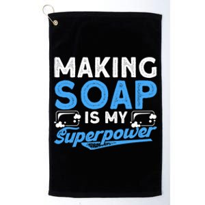 Soap Making Lovers Soap Maker Gift Platinum Collection Golf Towel