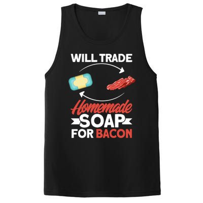 Soap Making Lovers Will Trade Bacon Homemade Soap Maker Gift PosiCharge Competitor Tank