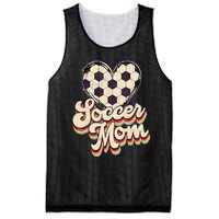 Soccer Mom Leopard Ball Mom Vintage Mother's Day Mesh Reversible Basketball Jersey Tank