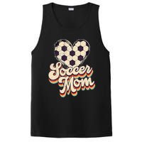 Soccer Mom Leopard Ball Mom Vintage Mother's Day PosiCharge Competitor Tank