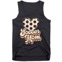 Soccer Mom Leopard Ball Mom Vintage Mother's Day Tank Top