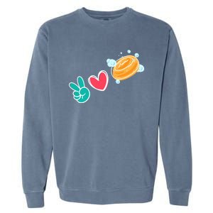 Soap Making Love I Soap Maker Lye Hygiene Gift Garment-Dyed Sweatshirt