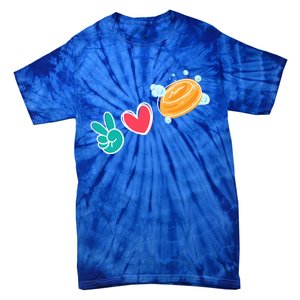 Soap Making Love I Soap Maker Lye Hygiene Gift Tie-Dye T-Shirt