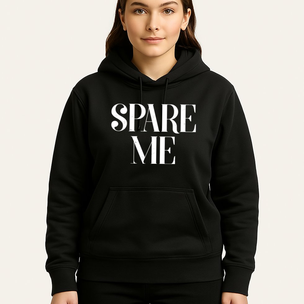 Spare Me Reality TV Show Meme Hoodie
