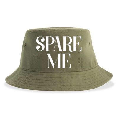 Spare Me Reality TV Show Meme Sustainable Bucket Hat