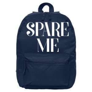 Spare Me Reality TV Show Meme 16 in Basic Backpack