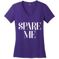 Spare Me Reality TV Show Meme Women's V-Neck T-Shirt