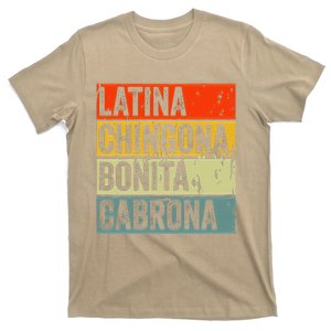 Soy Mujer Latina Chingona Bonita Cabrona Latino Women Pride T-Shirt