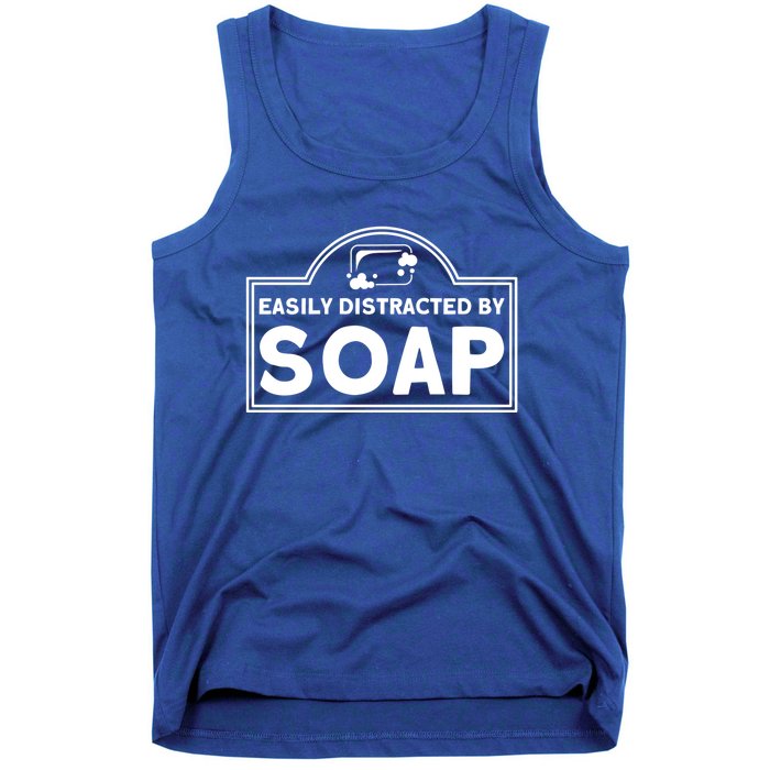 Soap Making Lovers Easily Distracted By Soap Maker Gift Tank Top