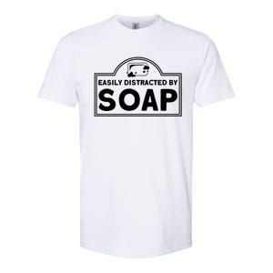 Soap Making Lovers Easily Distracted By Soap Maker Gift Softstyle CVC T-Shirt