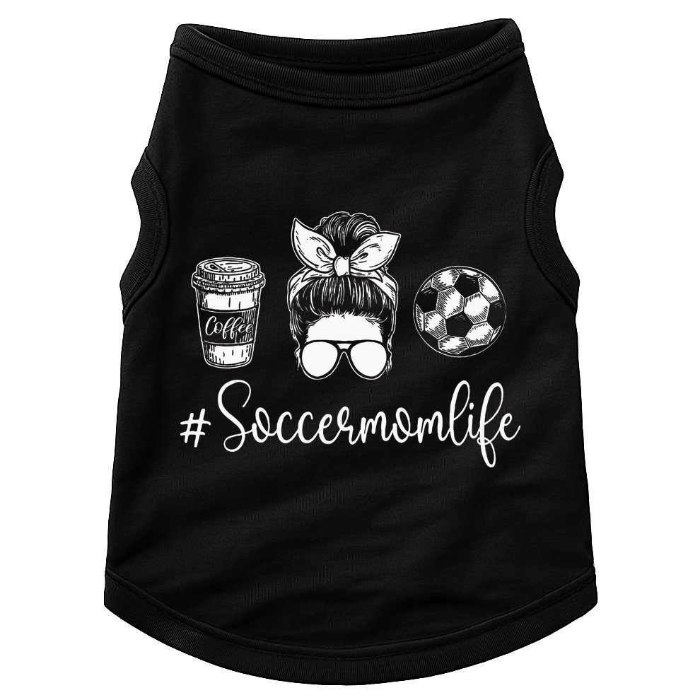 Soccer Mom Life Soccer Lover Soccer Mom Doggie Tank