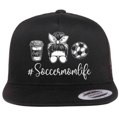 Soccer Mom Life Soccer Lover Soccer Mom Flatbill Hat