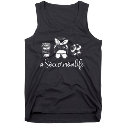 Soccer Mom Life Soccer Lover Soccer Mom Tank Top