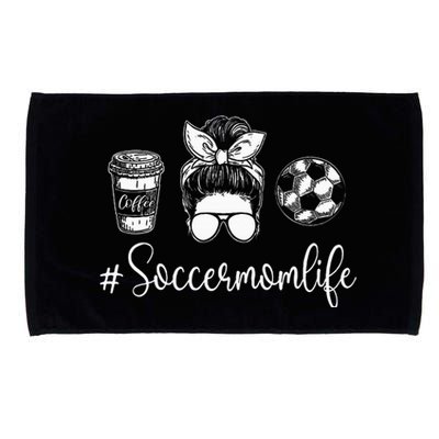 Soccer Mom Life Soccer Lover Soccer Mom Microfiber Hand Towel