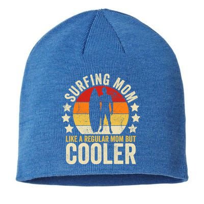 Surfing Mom Like A Regular Mom But Cooler Mother's Day Gift Sustainable Beanie