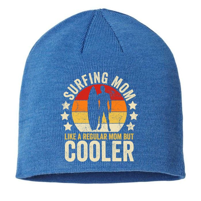 Surfing Mom Like A Regular Mom But Cooler Mother's Day Gift Sustainable Beanie